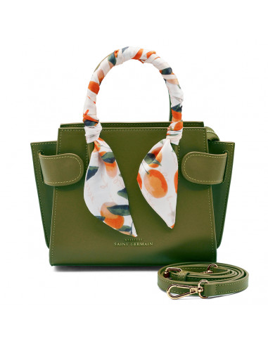 PASSY Handbag - OLIVE VERT