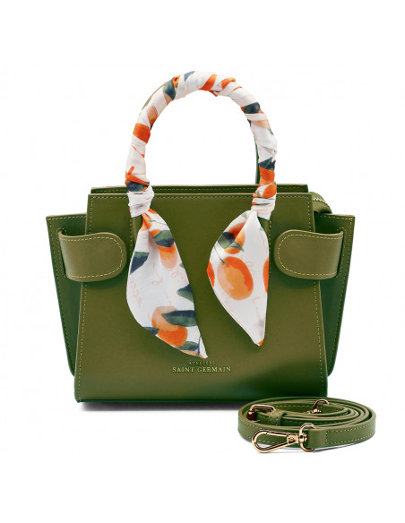 Sac à Main PASSY - VERT OLIVE