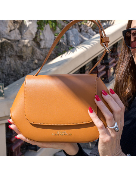 SAINT GERMAIN Trotter Shoulder Bag - Camel