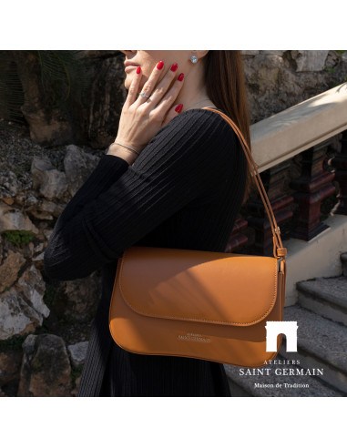 Sac épaule Trotteur MONCEAU - CAMEL