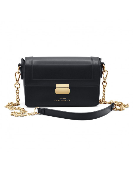 St. Cloud Baguette Shoulder Bag - Black