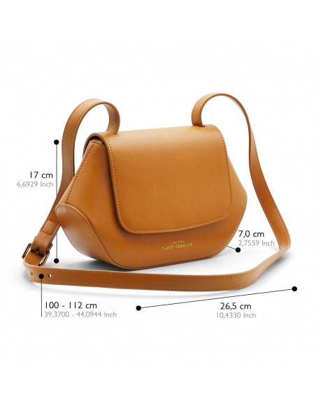 Sac épaule Trotteur SAINT GERMAIN - CAMEL