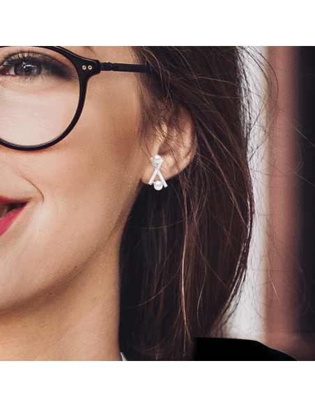 Jewelery Earrings Beads Buttons 4 and 5 mm - Silver 925 - Banuils