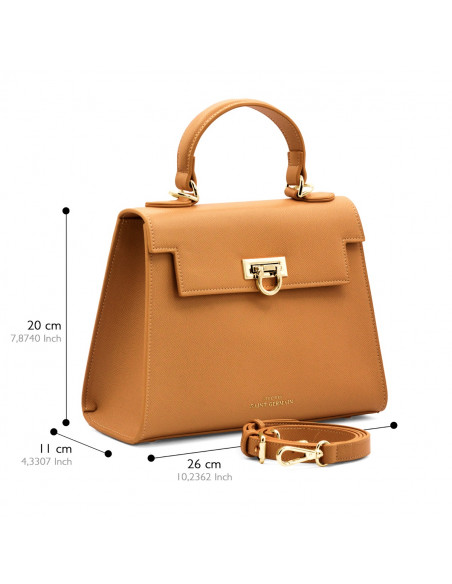 Cannes - Camel handbag