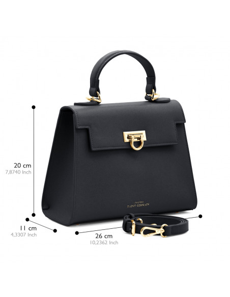 Cannes Handbag - Black