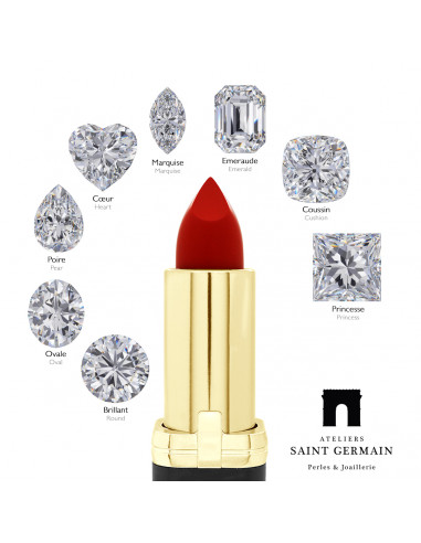 Alliance Diamant Croisée - 0.035 Carats - Or...