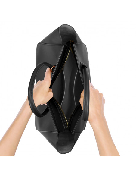 Levallois Cabas Handbag - Black