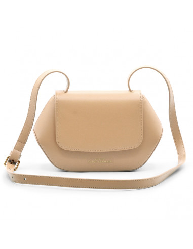 SAINT GERMAIN Trotter Shoulder Bag - Nude