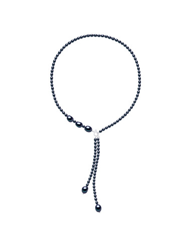 Collier Rang de Perles Semi-Rondes 5-6 mm -...