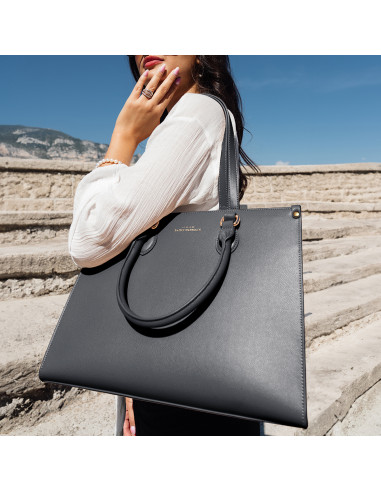 Sac Main Cabas CABOURG NOIR SECONDE MAIN