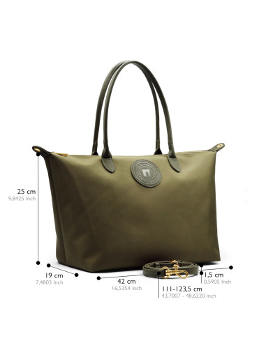 Sac à Main Cabas QUARTIER LATIN - BLEU MARINE