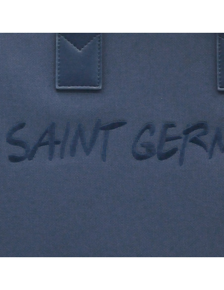 Latin Quarter Cabas Handbag - Navy Blue