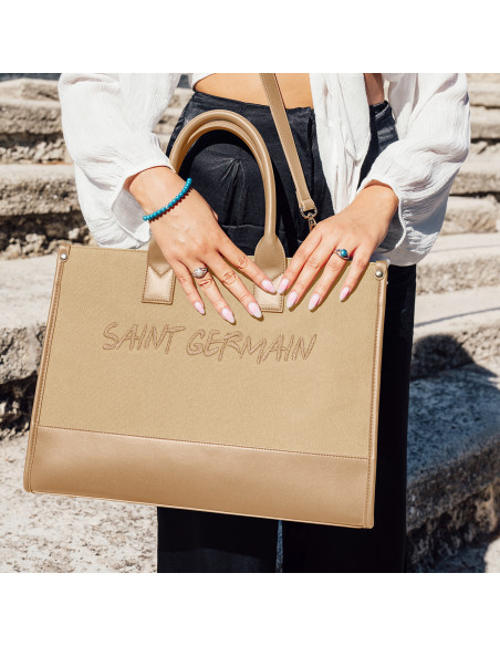 Latin Quarter Handbag - Creme