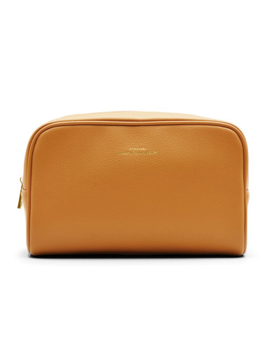 Grande Trousse de Toilette - SAINT AMAND - CAMEL