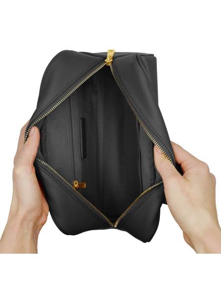 Grande Trousse de Toilette - SAINT AMAND - NOIR