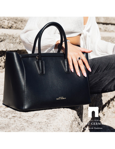 Sac à Main Cabas LEVALLOIS - NOIR