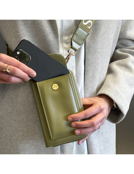Sac épaule Trotteur MONCEAU - CAMEL