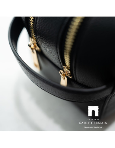 Porte Monnaie - Porte Cartes SAINT GERMAIN - NOIR