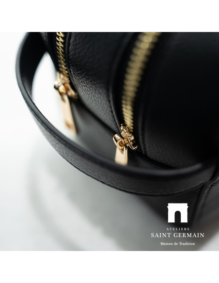 Grande Trousse de Voyage Double Compartiment - CHATEL - NOIR