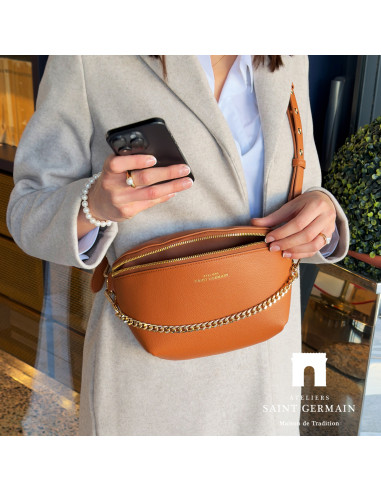 Sac épaule Trotteur MONCEAU - CAMEL