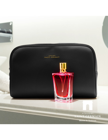 Grande Trousse de Toilette - SAINT AMAND - NOIR