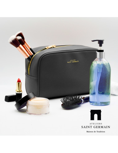 Grande Trousse de Toilette - SAINT AMAND - NOIR