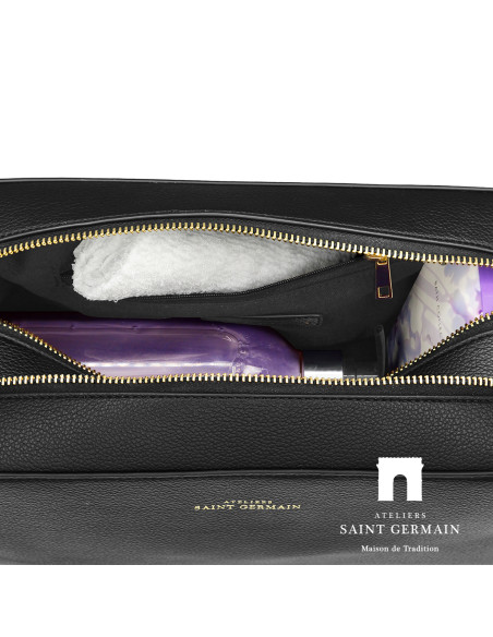 Grande Trousse de Voyage Double Compartiment - CHATEL - NOIR
