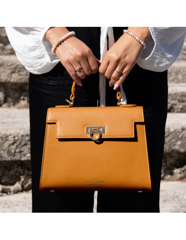 Cannes - Camel handbag