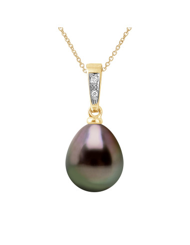 Collier Prestige Perle de Tahiti Poire 9-10 mm...