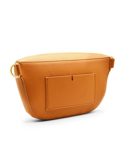 Sac Bandoulière Banane Luxe IBIZA - CAMEL