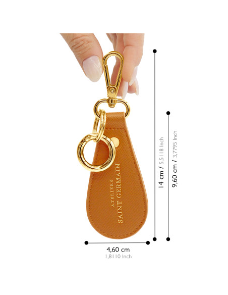 Porte Clés - Bijou de Sac DREAM PARIS - CAMEL