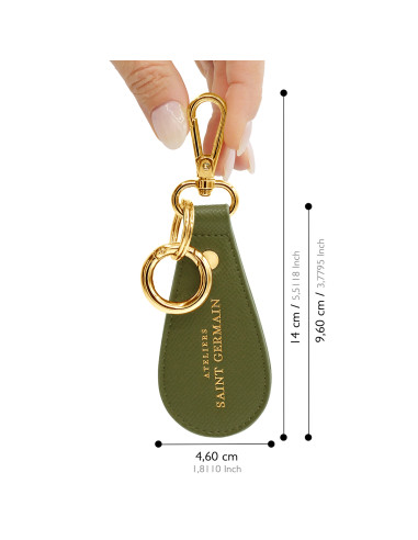 Porte Clés - Bijou de Sac DREAM PARIS - KHAKI