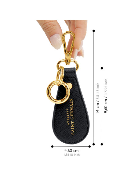 Porte Clés - Bijou de Sac DREAM PARIS - NOIR