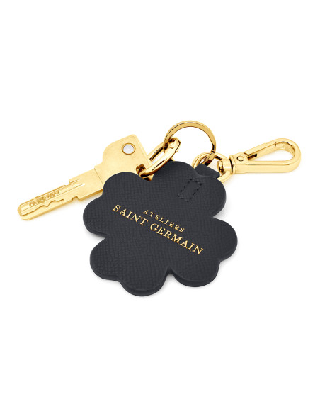 Porte Clés - Bijou de Sac PARIS CLOVER - NOIR