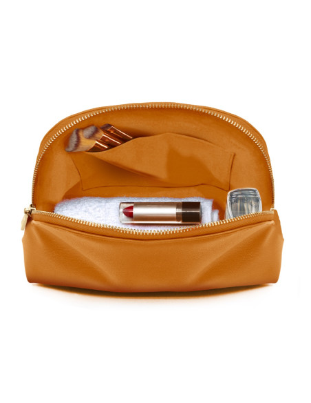 Trousse à Maquillage Moyen Modèle - THONON-MM - CAMEL