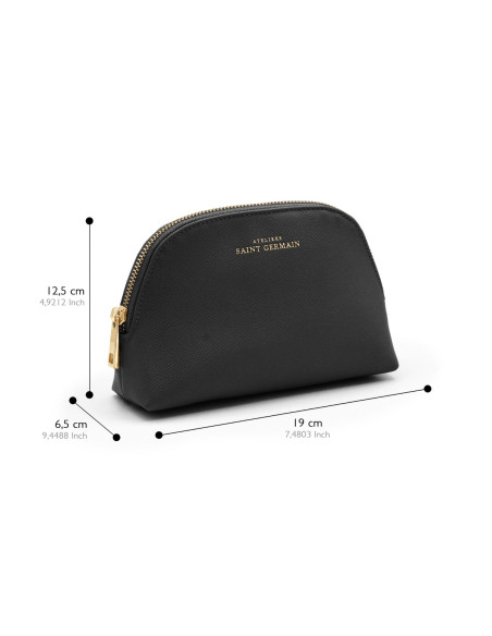 Trousse à Maquillage Petit Modèle - THONON-PM - NOIR