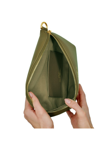 Sac Bandoulière Banane IBIZA - KHAKI