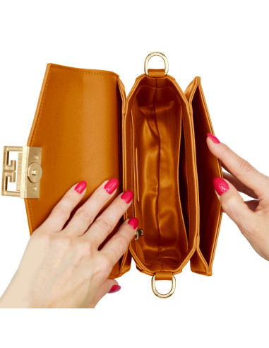 Sac épaule Trotteur MONCEAU - CAMEL