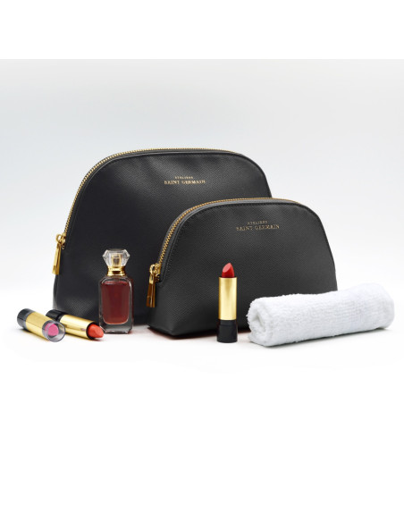Trousse à Maquillage Moyen Modèle - THONON-MM - NOIR