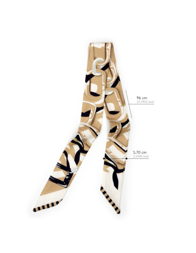 Foulard - MARAIS - Taupe