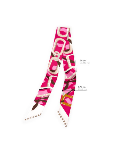 Foulard - MARAIS - Rose