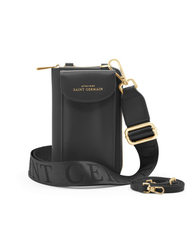 Pochette Luxe Bandoulière Étui Portable,...