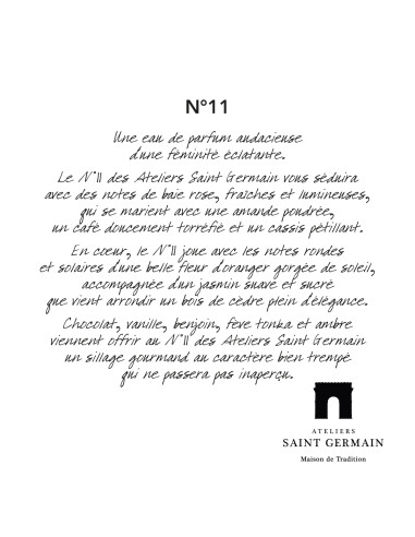 Eau de Parfum N° 11