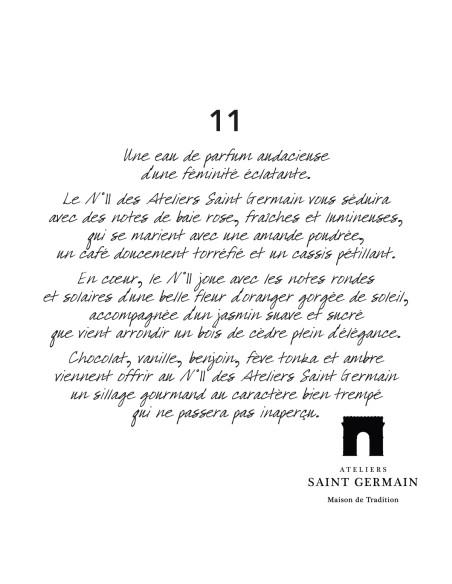 Eau de Parfum N° 11