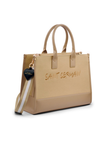 Sac à Main Cabas CABOURG - BEIGE