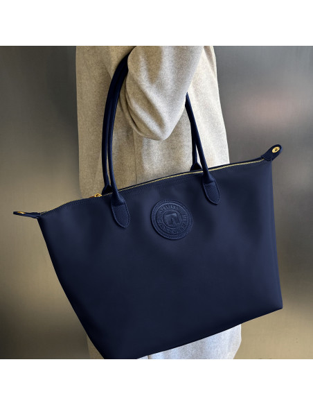 Sac à Main Cabas QUARTIER LATIN - BLEU MARINE