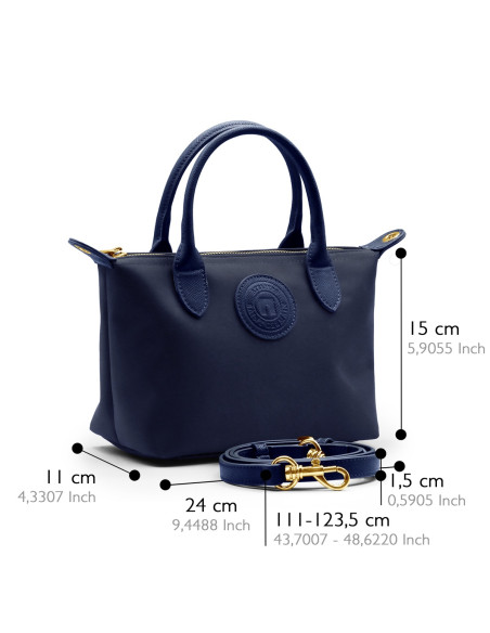 Sac à Main ETRETAT PM - BLEU MARINE