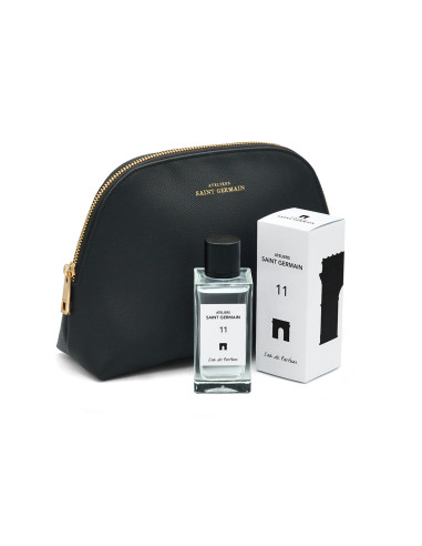 Porte Monnaie - Porte Cartes SAINT GERMAIN - NOIR