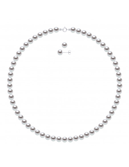 Necklaces and Earrings - Sizes from 4 to 6 mm - Spring ring - Silver 925 - Arles