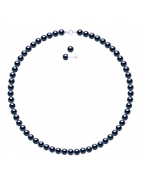 Parures Colliers et Boucles d'Oreilles - Tailles de 4 à 6 mm - Anneau Ressort - Argent 925 - ARLES